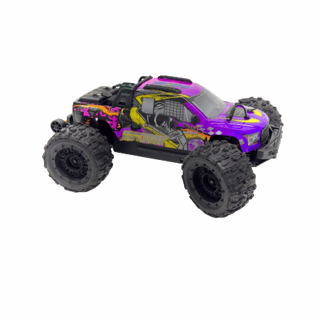 Absima Mini AMT BL/3S Monster Truck 4WD 1/16 RTR Lila (Con batería y cargador) AB16030
