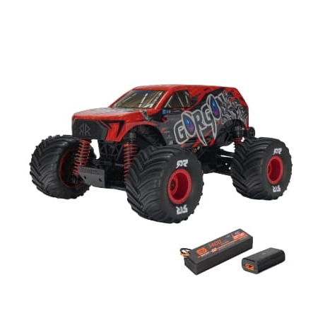 Arrma GORGON GROM Brushed 4WD RTR 1/16 Rojo (Con batería y cargador) ARA2130T2