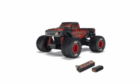 Arrma QUAKE GROM Brushed 4WD RTR 1/16 Rojo (Con batería y cargador) ARA2137T1