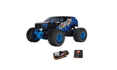 Arrma GORGON 2WD RTR 1/10 Brushed Monster Truck (con batería y cargador) Azu ARA3230ST5