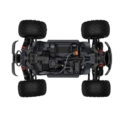 Arrma GRANITE Mega 665 4x4 RTR 1/10 Brushed Monster Truck Naranja ARA4202V4T3