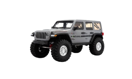 Axial Jeep JLU Wrangler SCX10 III 4X4 Brushed Rock Crawler RTR 1/10 Gris AXI03003BT1