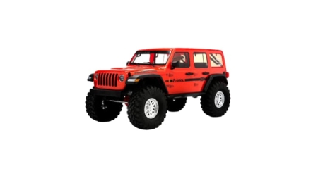 Axial Jeep JLU Wrangler SCX10 III 4X4 Brushed Rock Crawler RTR 1/10 Rojo AXI03003BT2