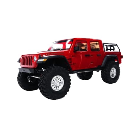 Axial Jeep JT Gladiator SCX10 III 4X4 Brushed Rock Crawler RTR 1/10 Rojo AXI03006BT2