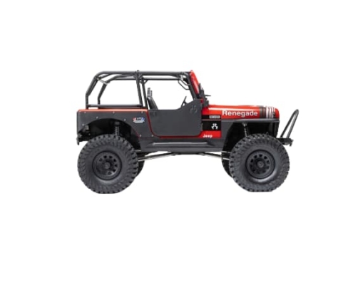 Axial Jeep CJ-7 SCX10 III 4X4 Brushed Rock CrawleR RTR 1/10 Rojo AXI03008T1