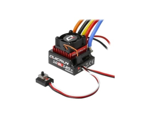 Variador Hobbywing QuicRun 10BL120G2 de 120 A con sensor 2-3S HW30125002