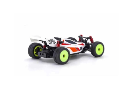 Kyosho Mini-Z MB010 4WD Turbo Optima Mid Special Blanco K.32096W