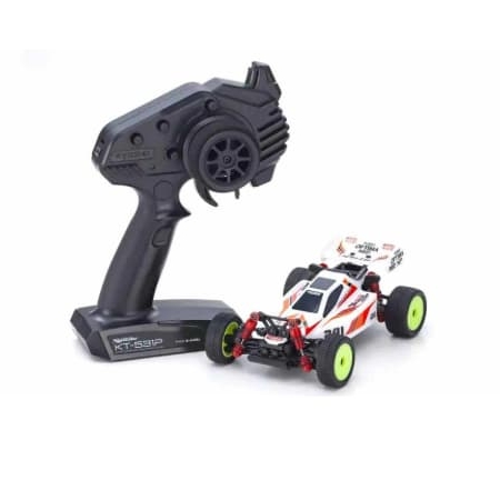 Kyosho Mini-Z MB010 4WD Turbo Optima Mid Special Blanco K.32096W