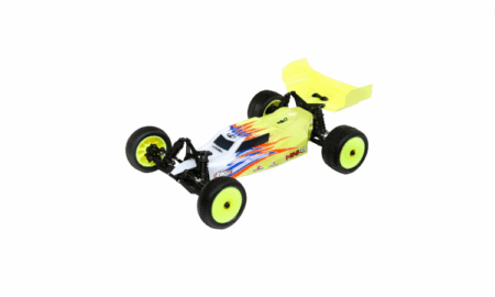 Losi Mini-B 2S 2WD Brushed RTR 1/16 Amarillo (Con batería y cargador) LOS01016T3