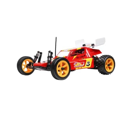 Losi Mini JRX2 2S 2WD Brushed RTR 1/16 Rojo (Con batería y cargador) LOS01020T1