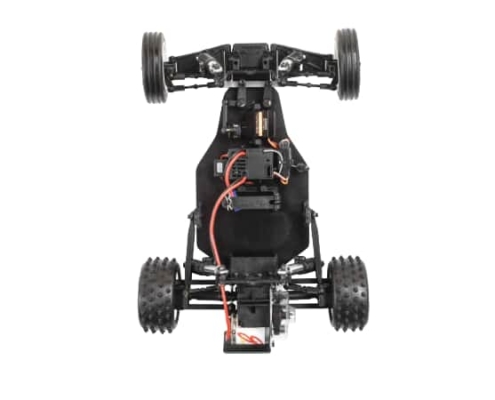 Losi Mini JRX2 2S 2WD Brushed RTR 1/16 Negro (Con batería y cargador) LOS01020T3