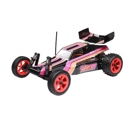 Losi Mini JRX2 2S 2WD Brushed RTR 1/16 Negro (Con batería y cargador) LOS01020T3