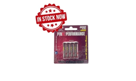 Pilas Kyosho Performance Pink R3-AAA Ni-Mh 800Mah (4pcs) UHO Recargables (para mini-Z)