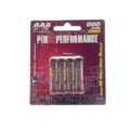 Pilas Kyosho Performance Pink R3-AAA Ni-Mh 800Mah (4pcs) UHO Recargables (para mini-Z)