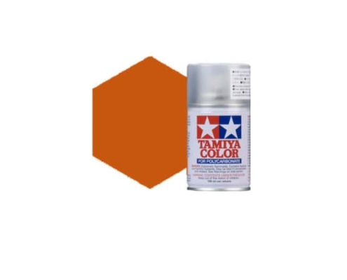 Spray Tamiya PS-63 naranja metalizado para policarbonato 86061
