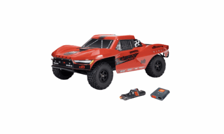 Arrma FURY MEGA 550 Brushed 2WD Short Course Truck RTR 1/10 Rojo (Con batería y cargador) ARA3221ST1