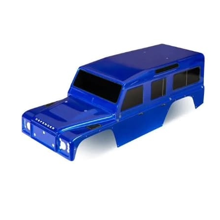 Carrocería Traxxas Land Rover Defender 324mm (Pintada) Azul TRX8011T