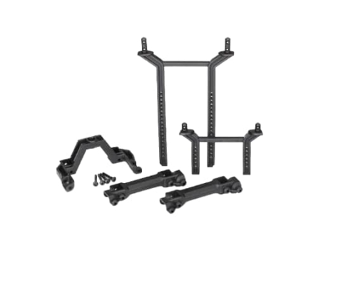 Soportes y postes de carrocería Traxxas TRX4 delanteros y traseros (conjunto completo) TRX8215
