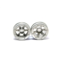 Llantas Metsafil PT-Wave Beadlock Plata/Plata 1.9" (2pcs) MT0070SS