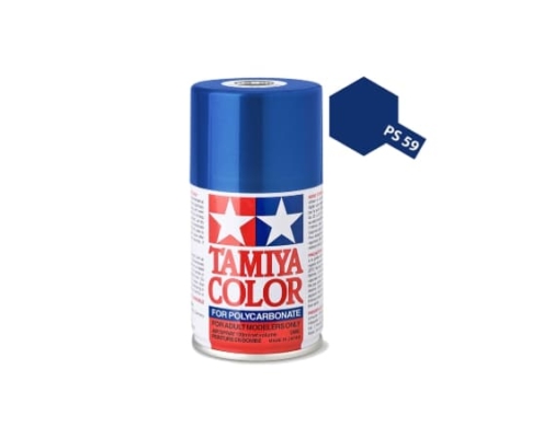 Spray Tamiya PS-59 Azul Dark Metallic para policarbonato 86059