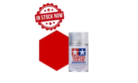 Spray Tamiya PS-15 Rojo Metallic para policarbonato 86015