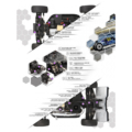 HB D815 Tessmann Worlds Edition 1/8 Kit Hot bodies 114615