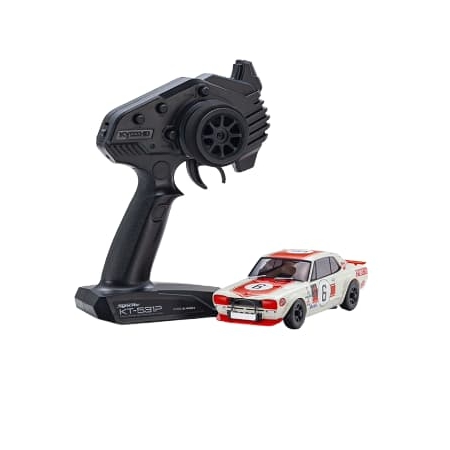 Kyosho Mini-Z AWD Skyline 2000 GT-R KPGC10 Racing'72 Rojo No6 (MA020/KT531P) K.32643R