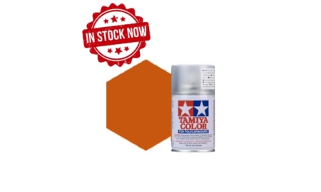 Spray Tamiya PS-63 naranja metalizado para policarbonato 86061