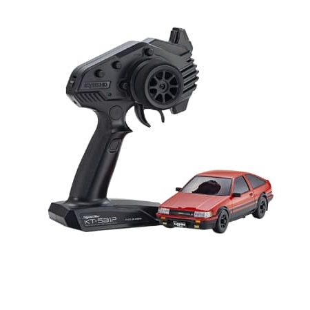 Kyosho Mini-Z AWD Toyota Corolla Levin AE86 (MA020N-L/KT531P) Rojo K.32641RBK