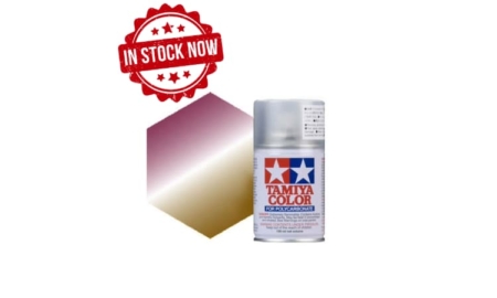 Spray Tamiya PS-47 Oro rosa iridiscente para policarbonato 86047