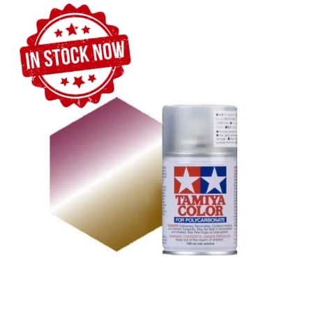 Spray Tamiya PS-47 Oro rosa iridiscente para policarbonato 86047