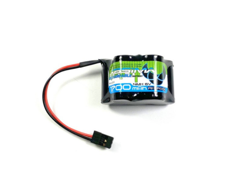 Batería Absima NiMH 6.0V Hump Pack 1700mah (JR) 4110004