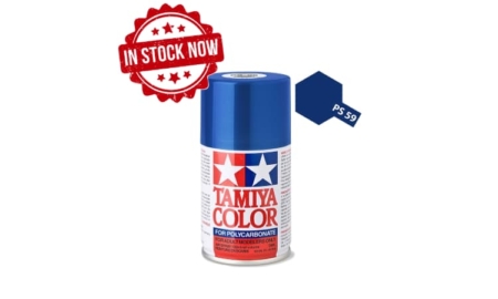Spray Tamiya PS-59 Azul Dark Metallic para policarbonato 86059