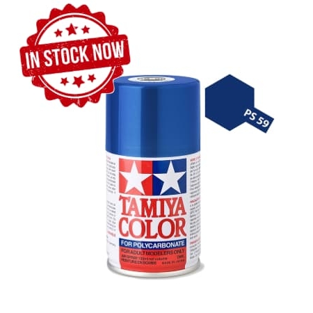 Spray Tamiya PS-59 Azul Dark Metallic para policarbonato 86059
