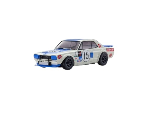 Kyosho Mini-Z AWD Skyline 2000 GT-R KPGC10 Racing'72 Azul No15 (MA020/KT531P) K.32643BL