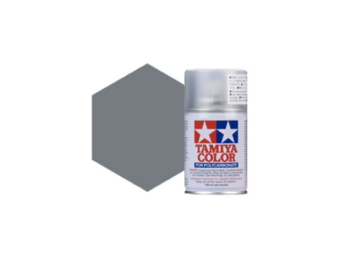 Spray Tamiya PS-63 Bright Gun Metal para policarbonato 86063