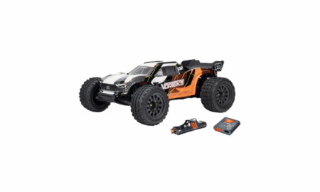 Arrma VORTEKS MEGA 550 Brushed 2WD Stadium Truck RTR 1/10 Naranja (Con batería y cargador) ARA3205ST1