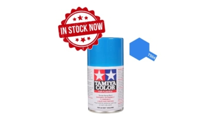 Spray Tamiya TS-54 Azul Metallic Light para policarbonato 85054