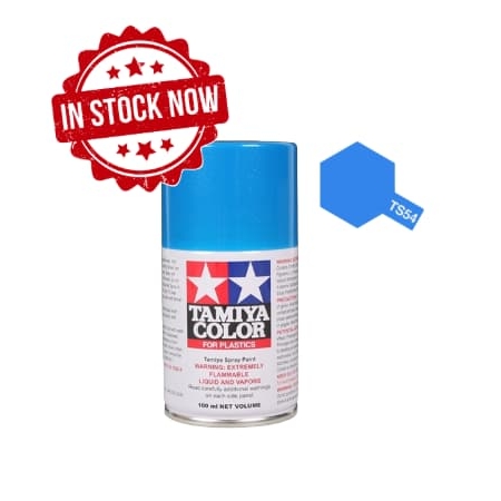 Spray Tamiya TS-54 Azul Metallic Light para policarbonato 85054