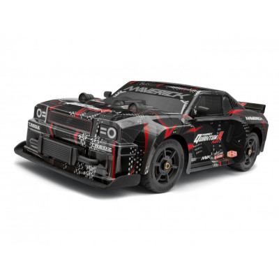 Absima QuantumR Flux 4S 1/8 4WD Muscle Car Negro/Rojo MV150350