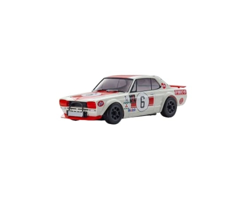 Kyosho Mini-Z AWD Skyline 2000 GT-R KPGC10 Racing'72 Rojo No6 (MA020/KT531P) K.32643R