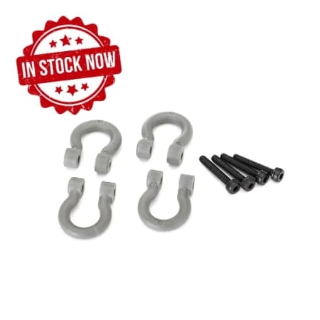 Anillos D para parachoques, grises (delanteros o traseros) Traxxas TRX4 (4pcs) TRX8234