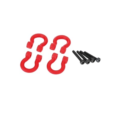 Anillos D para parachoques, Rojos (delanteros o traseros) Traxxas TRX4 (4pcs) TRX8234R
