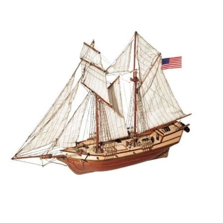 Maqueta Barco de madera Occre Goleta ALBATROS 1/100 12500
