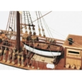Maqueta Barco de madera Occre Bergantín AURORA 1/65
