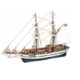 Maqueta Barco de madera Occre Bergantín AURORA 1/65
