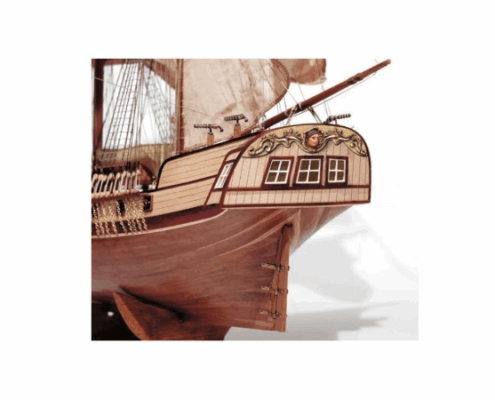Maqueta Barco de Madera Occre Bergantín CORSAIR 1/80 13600