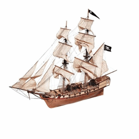 Maqueta Barco de Madera Occre Bergantín CORSAIR 1/80 13600