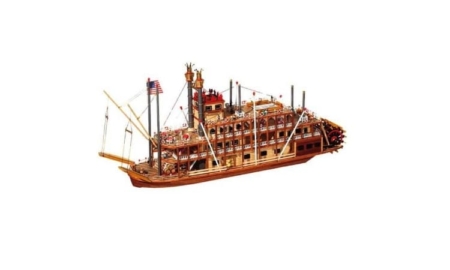 Maqueta Barco de madera Occre MISSISSIPPI 1/80 14003