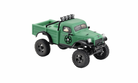 Crawler Absima EVO "Power Wagon V2" de 2 velocidades 1/18 RTR (Con batería y cargador) Verde AB1810110